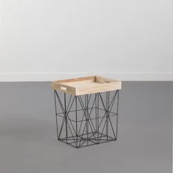 Mesa Auxiliar Tray Cuadrada