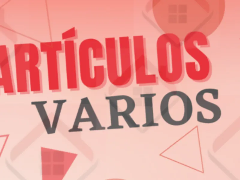 Artículos Varios 