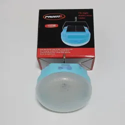 Lampara recargable 100W con recarga usb y solar