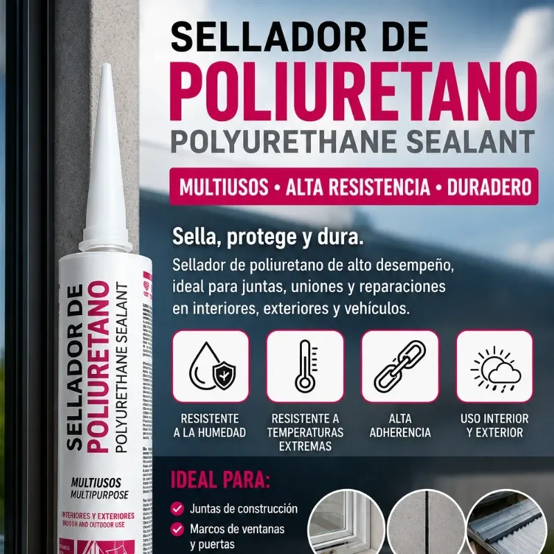 Sellador de parabrisas de poliuretano ,300ml Te