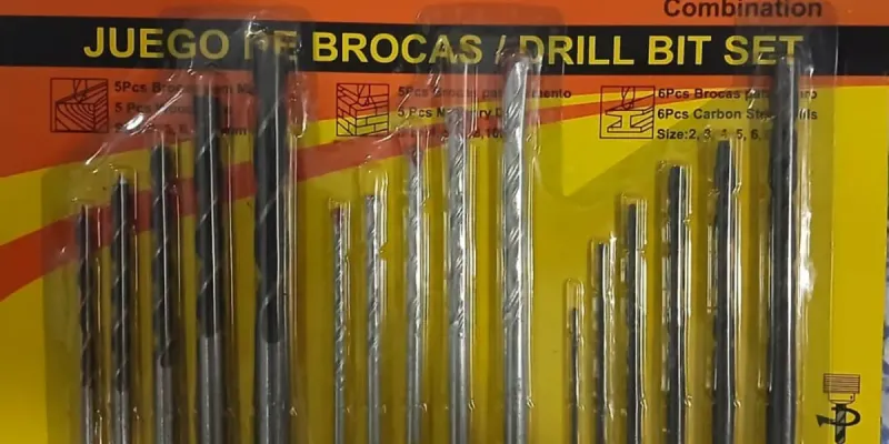 Set de barrenas mixto(Madera_Cemento_Metal) 16 Piezas 