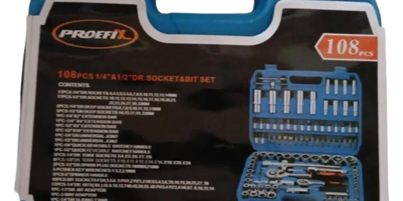 Set de herramientas combinado CUBOS,ALLEN, TORX ,DESTORNILLADORES VARIOS 108 PIEZAS 