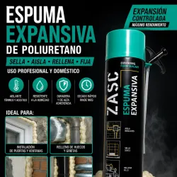 Spray de Espuma expansiva de poliuretano 750ml/800g