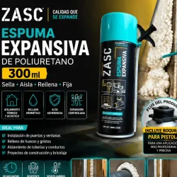 Spray de Espuma expansiva de poliuretano 30oml/250 g