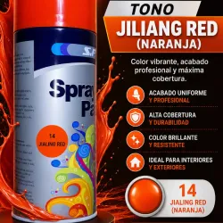 Spray Naranja (jiliang red)
