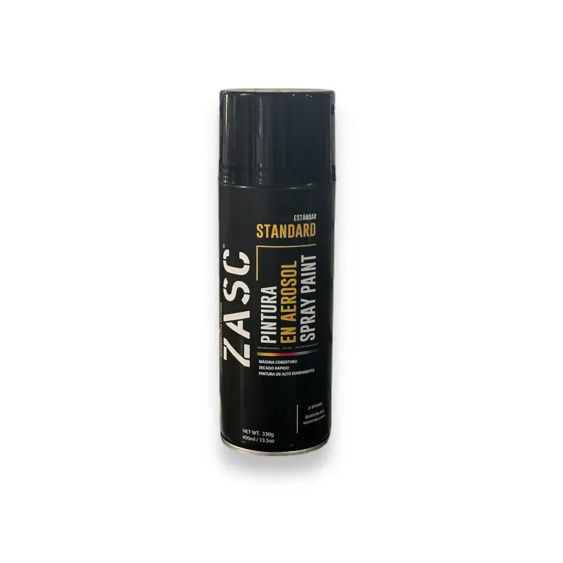 Spray Negro Brillo Zasc #39 