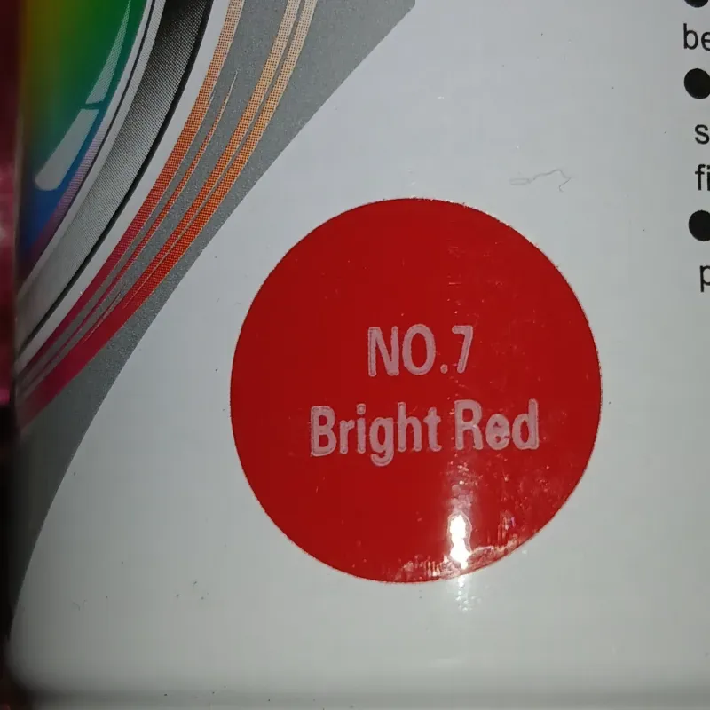 Spray Rojo brillo #7