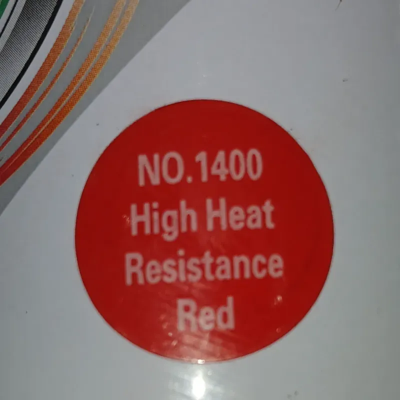Spray Rojo resistente altas temperatura #1400
