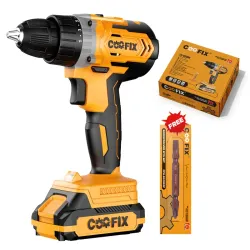 Taladro_Atornillador inalambrico CF-CD008 multifuncion 1 Bateria 20V_torque:25N.m_1400r/min   