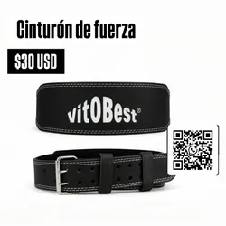 Cinturón de fuerza de cuero