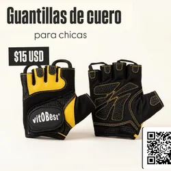 GUANTILLAS DE CUERO PARA CHICAS