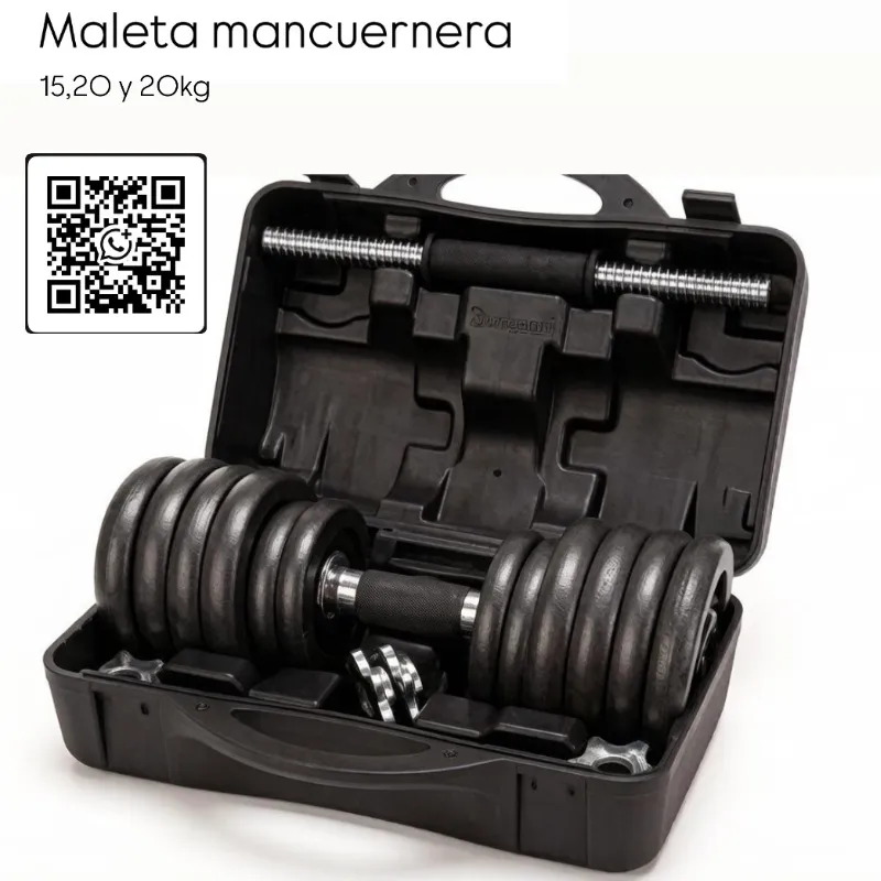 Maleta mancuernera 15kg