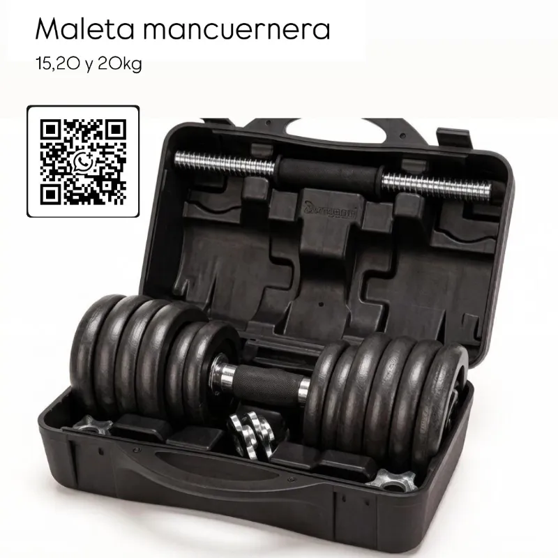 Maleta mancuernera 30kg