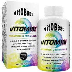 MULTIVITAMÍNICO VITOMIN 100 vegecaps