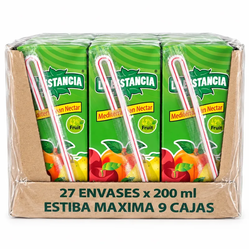 1/2 caja de jugo de mediterráneo