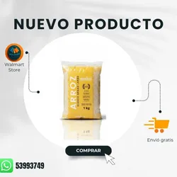 Arroz blanco grano largo