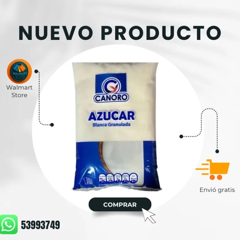 Azúcar blanca canoro