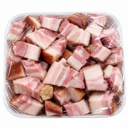 Tocineta troceada — bandeja de 2 lb