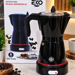 Cafetera eléctrica EKO de 6 tazas