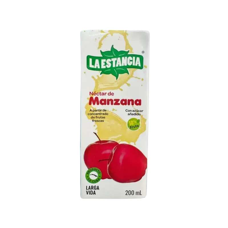 Cajas de jugo Manzana