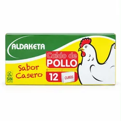 Caldo de pollo — 12 cubos
