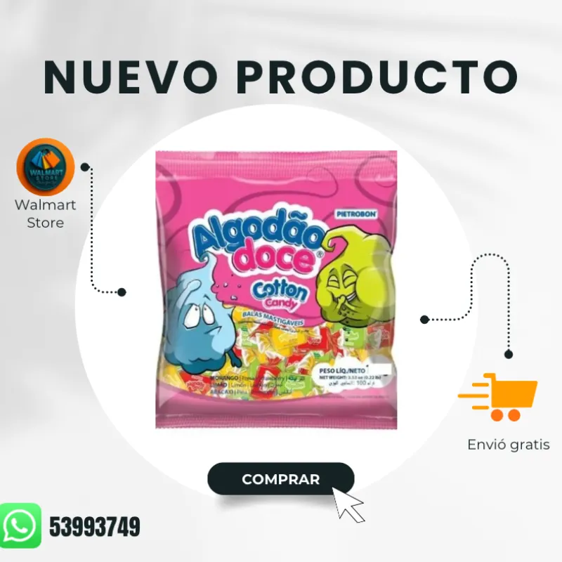 Caramelos de algodón 