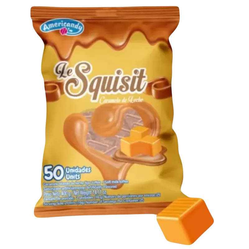 Caramelos de Dulce de Leche 50