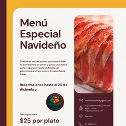 Cena navideña 24/12