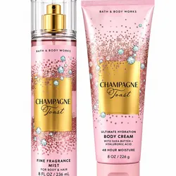 Set Bath & Body Works Champagne Toast — 236 ml + 226 g
