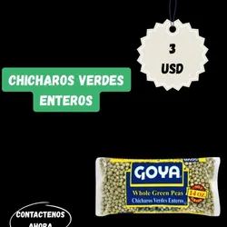 Chícharos verdes 