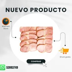 Chuleta de cerdo ahumada 