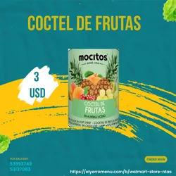 Cóctel de frutas 