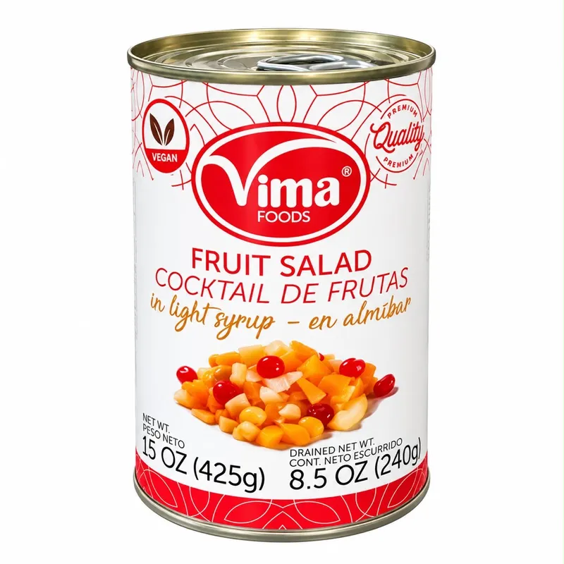 Cóctel de frutas en almíbar Vima — 425 g