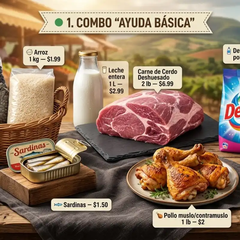 Combo Ayuda Básica