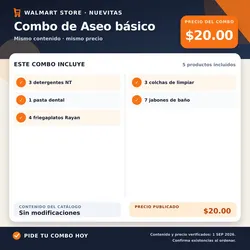 Combo de Aseo básico