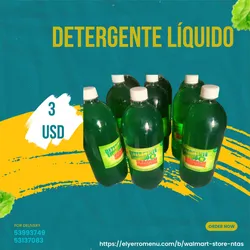 Detergente líquido 