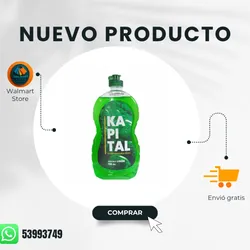 Detergente líquido KAPITAL