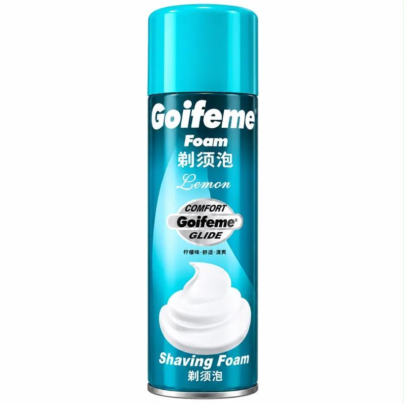 Espuma de afeitar Goifeme Lemon — azul