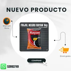 Frijol negro Rayan