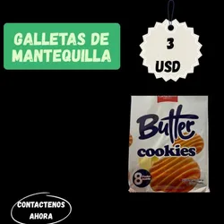 Galletas de mantequilla 
