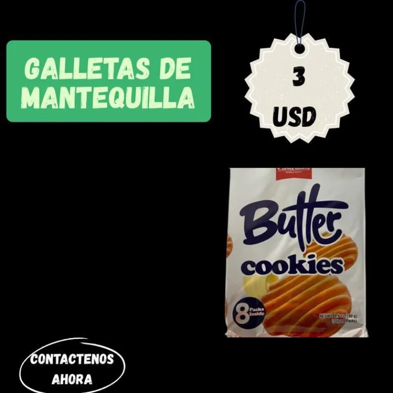 Galletas de mantequilla 