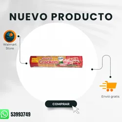 Galletas saladas de jamón