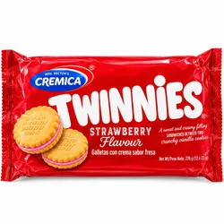 Galleticas de fresa Cremica Twinnies