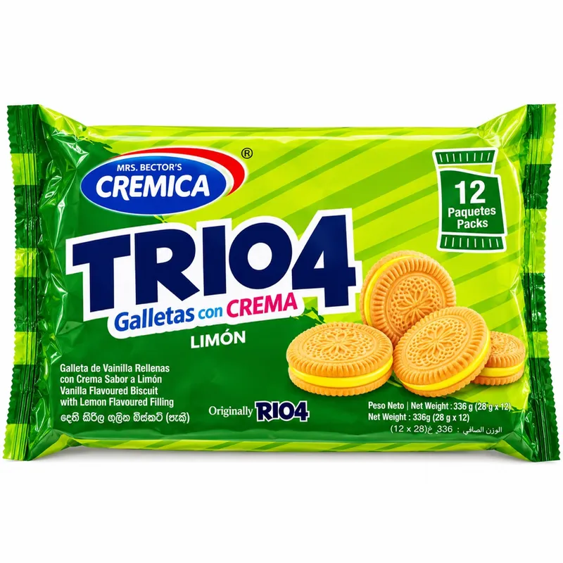 Galleticas de limón Cremica Trio4