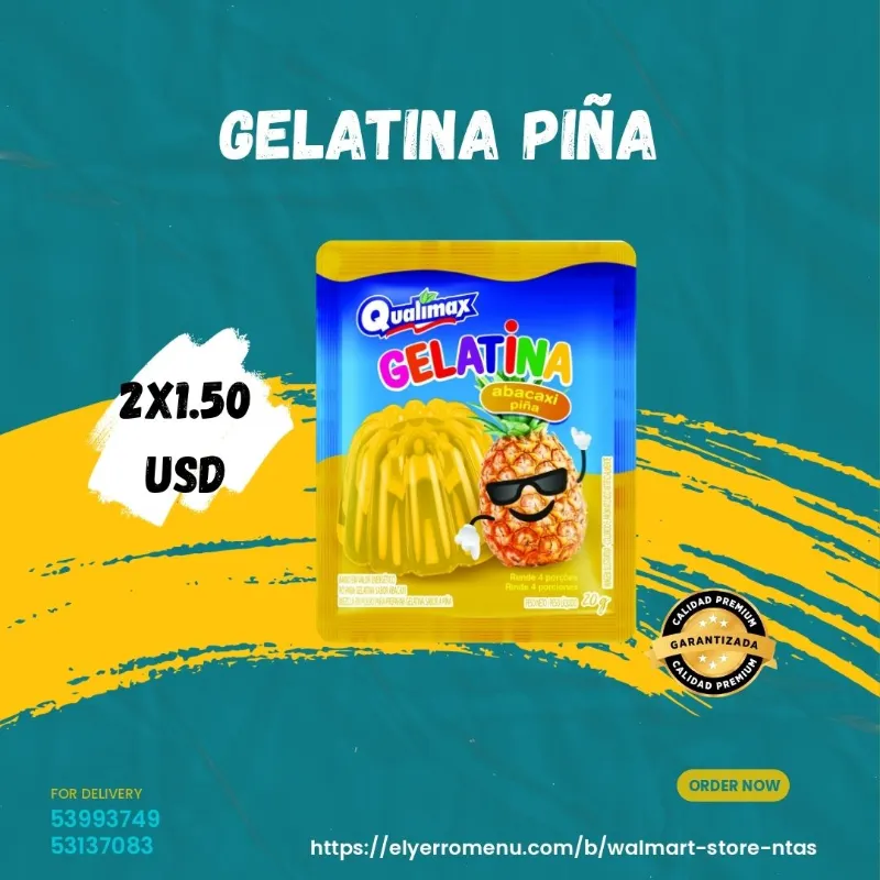 Gelatina de piña 