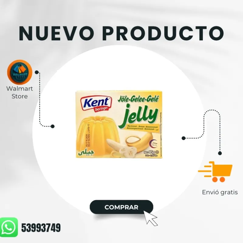 Gelatina de platanito