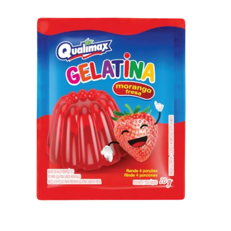 Gelatina fresa 
