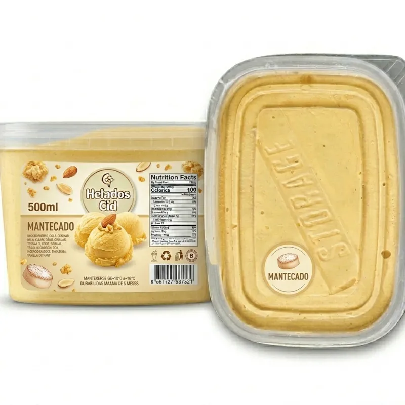 Helado CID de mantecado