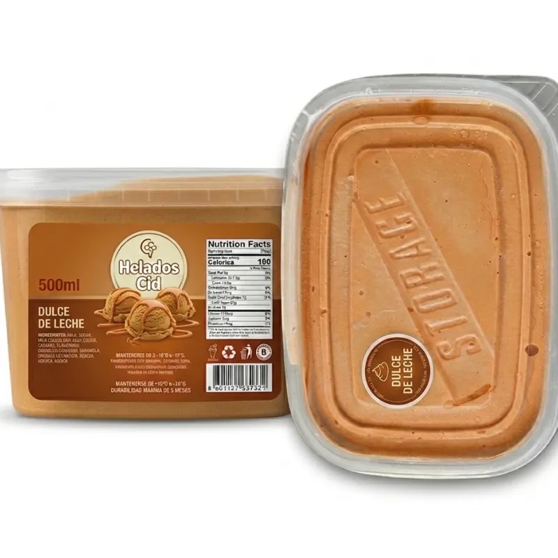 Helado CID dulce de leche