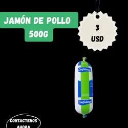 Jamón de pollo 